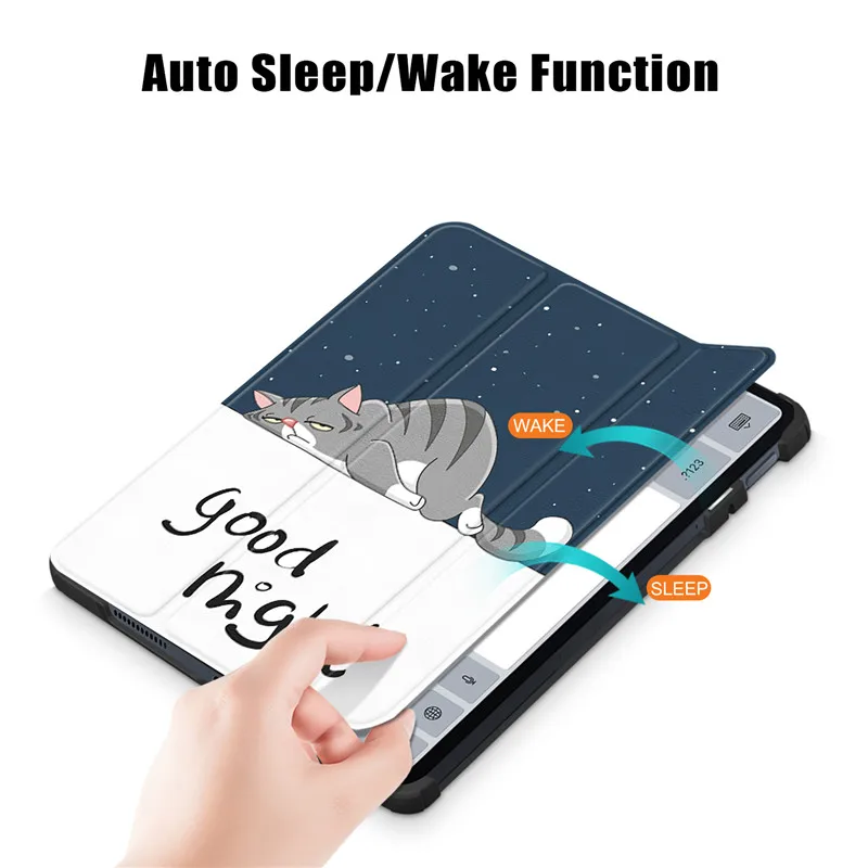 Кожаный Магнитный Чехол Funda Для Xiaomi Pad 6 Pro 11' Mi Cute Design Tablet Cover Защитный 11-дюймовых