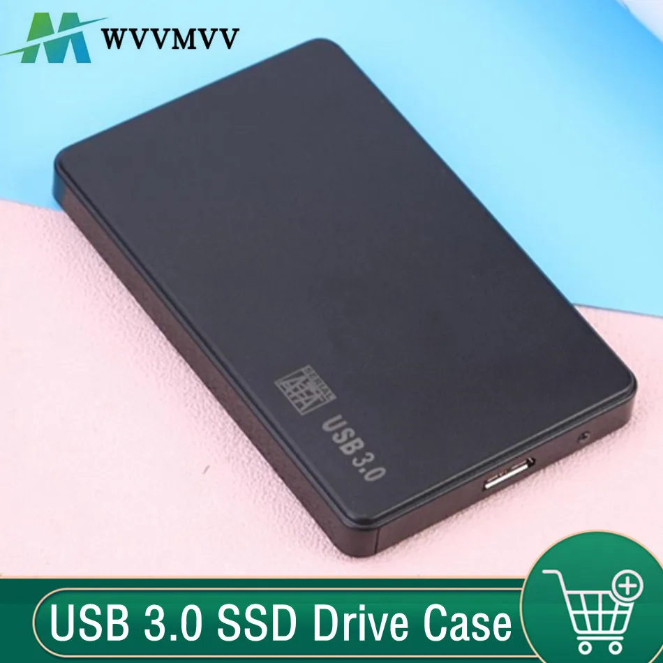 

2.5 inch HDD SSD Case Sata to USB 3.0 2.0 Adapter Free 5 6 Gbps Box Hard Drive Enclosure for 2TB HDD Disk For Windows Mac OS