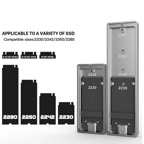 Корпус для SSD IRhasta алюминиевый с вентилятором