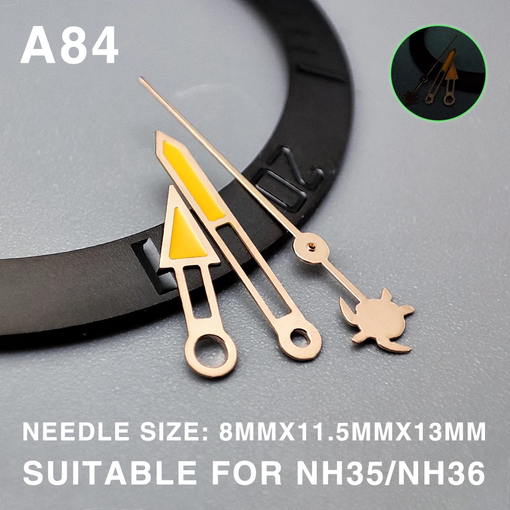 Modified Accessories NH35 Hands Luminous /Seahorse/ Watch Hands Fit The NH35 NH36 Movement