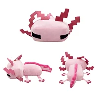 30cm pink axolotl plush toy soft stuffed plush doll cartoon figure plush toys kids adults plushie gamer gift home decoration