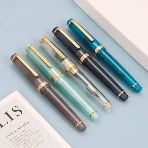 Jinhao 82 перьевая ручка  элегантная 0,7/0,5/0,38 мм — фото устройства