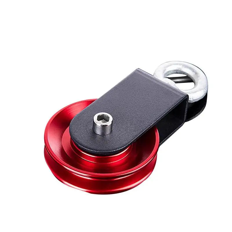 

Fitness Pulley Mounting Bracket Pully Exercise Equipment Cable Pulley Wheel 360 Silent Rotation Traction Wheel For Hoist