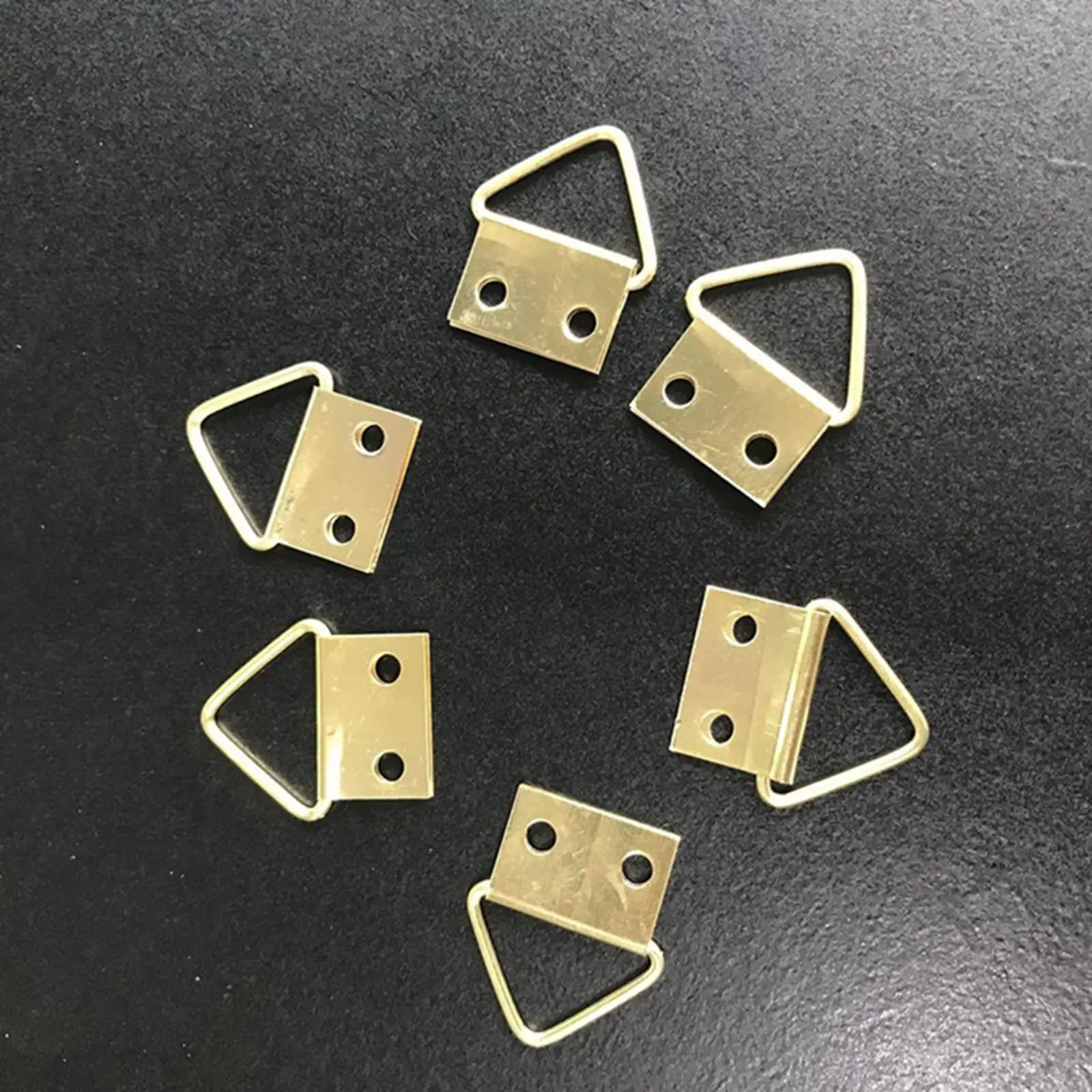 

1000 Pieces Metal Picture Frame Hangers Kit Wall Hanging Clocks Hooks Fixing