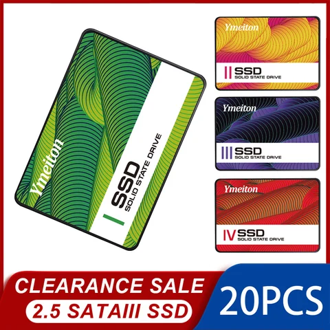 Ymeiton SSD 2.5", 120/128/240/256/512/1024 ГБ, SATA III