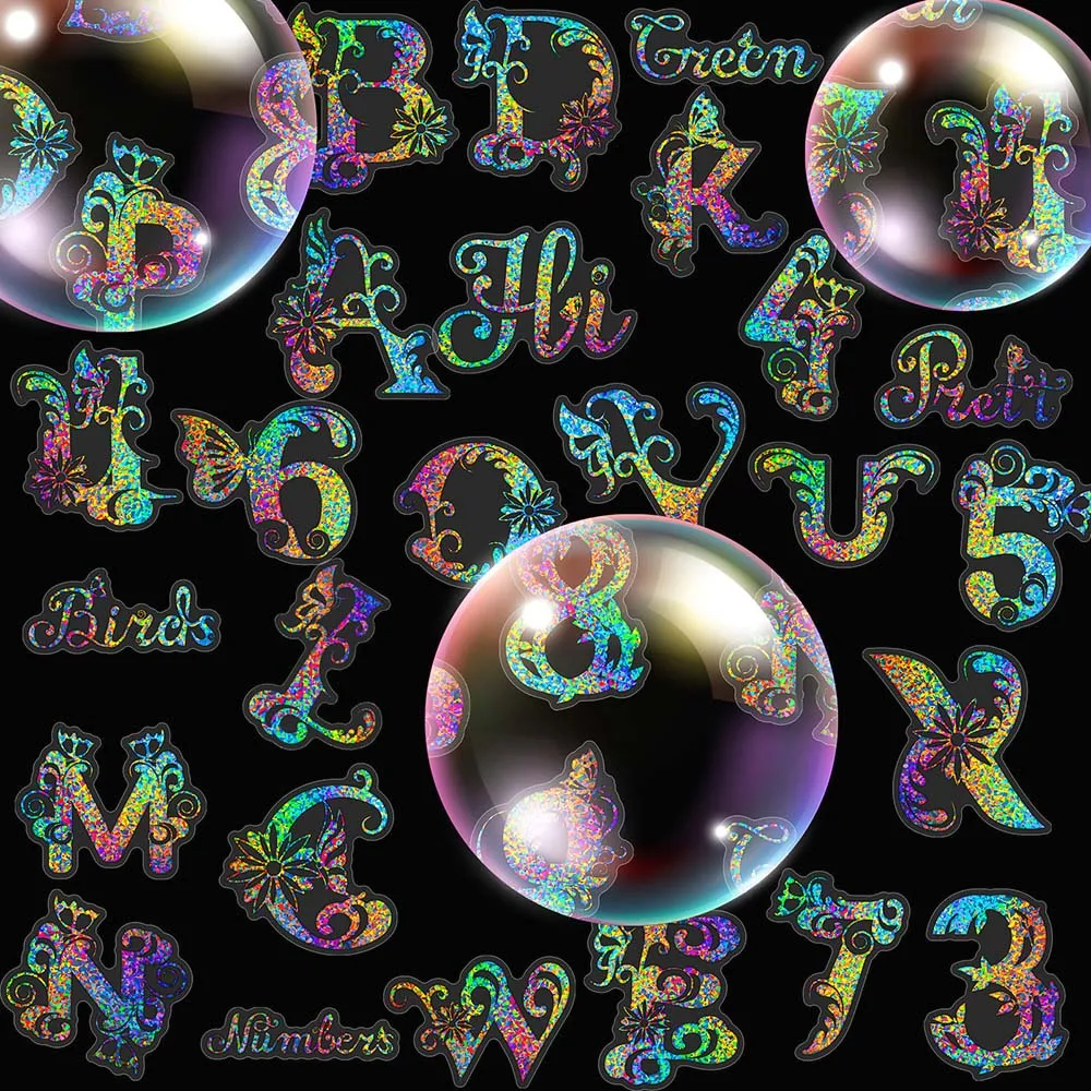 Рисунок 2 - 10/50Pcs лазерные прозрачные буквенные