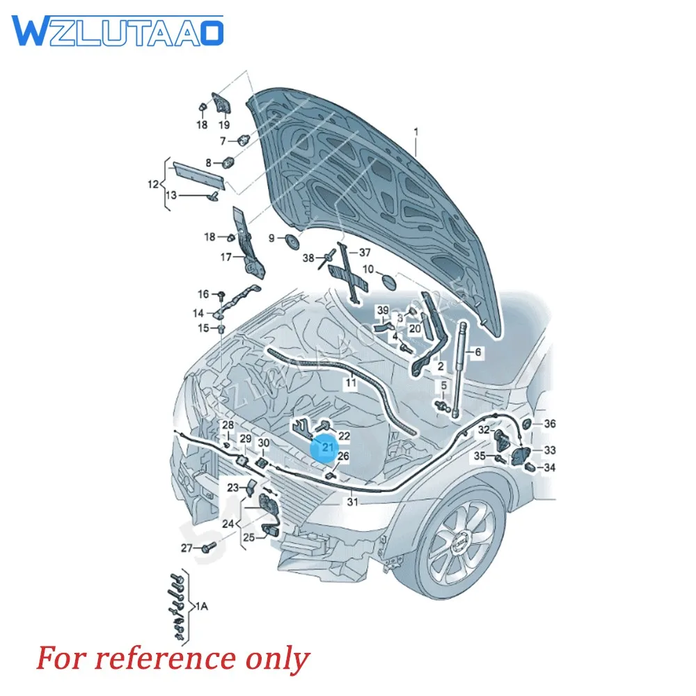 4G0823485 4G0823485A Крючок замка капота автомобиля для Audi A6 Avant 2011-2017 A6S6Avant qu 2012-2017 A7 Sportback 2011-2018 RS6 RS7 -18 (art.: 3920d05b799cb) - 3920d05b799cb