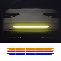 auto reflective strip car stickers reflectors for cars exterior accessories red white yellow blue emergency stop sign