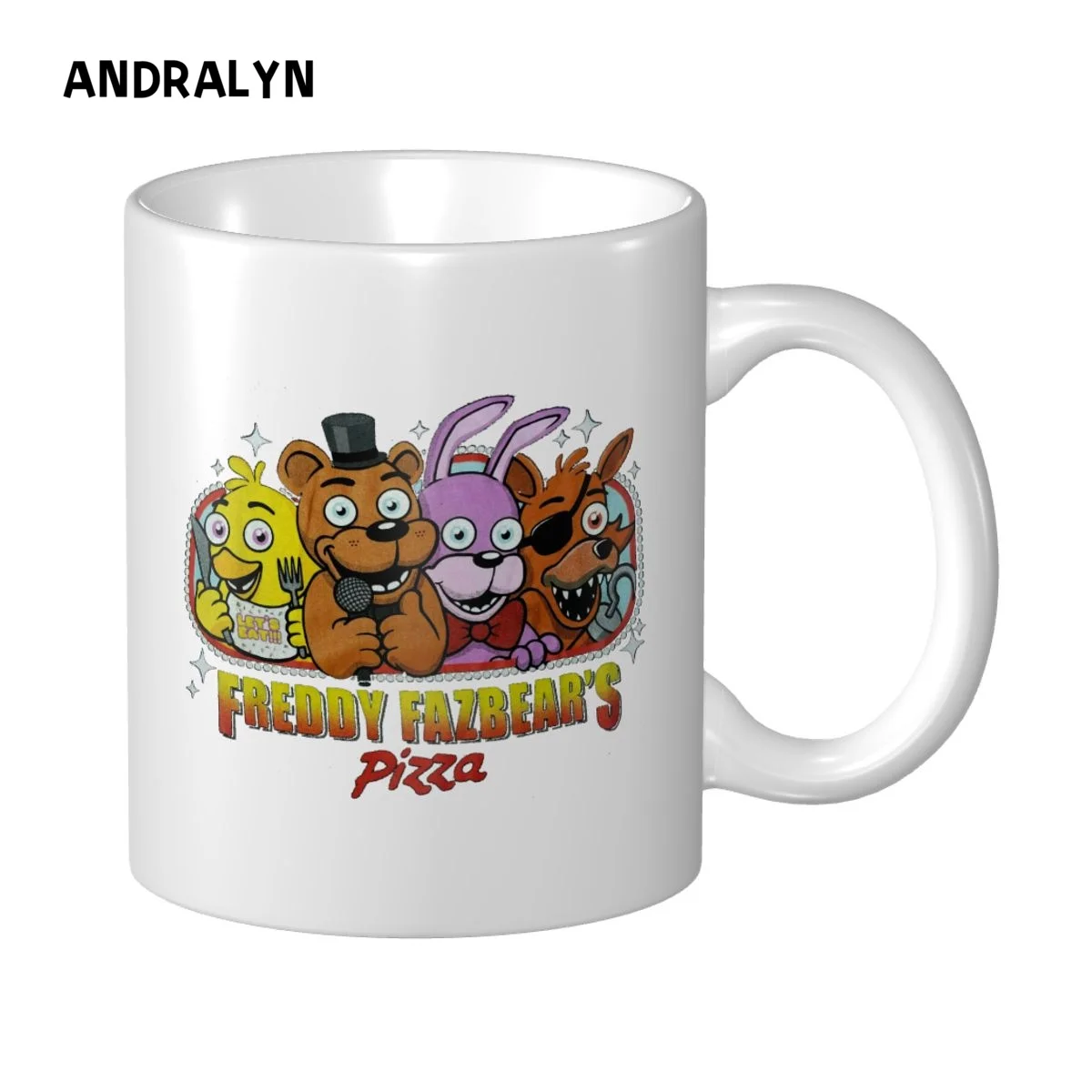 

Personalised PREDDY FAZBEAR'S PIZZA Mug 11oz Ceramic Coffee Mug Cup Dropshipping