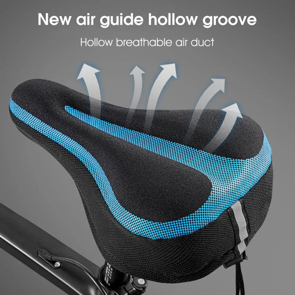 

Saddle Cover Chic Sponge Lining Resilient Cycling Accessories Bicycle Saddle Cover Bicycle Cushion Cover