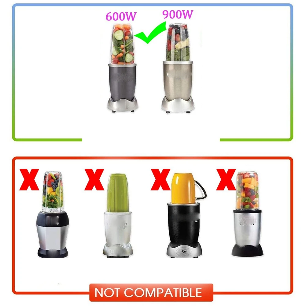 Замена для NutriBullet 600 Вт 900 детали лезвия блендера включая прокладку экстрактора