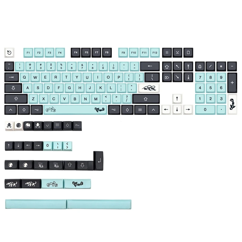 

Mizu Keycaps PBT XDA Keycap 132 Keys For DZ60/RK61/64/gk61/68/75/84/980/104 Mechanical Keyboard Keycap 7u 6.25u Space