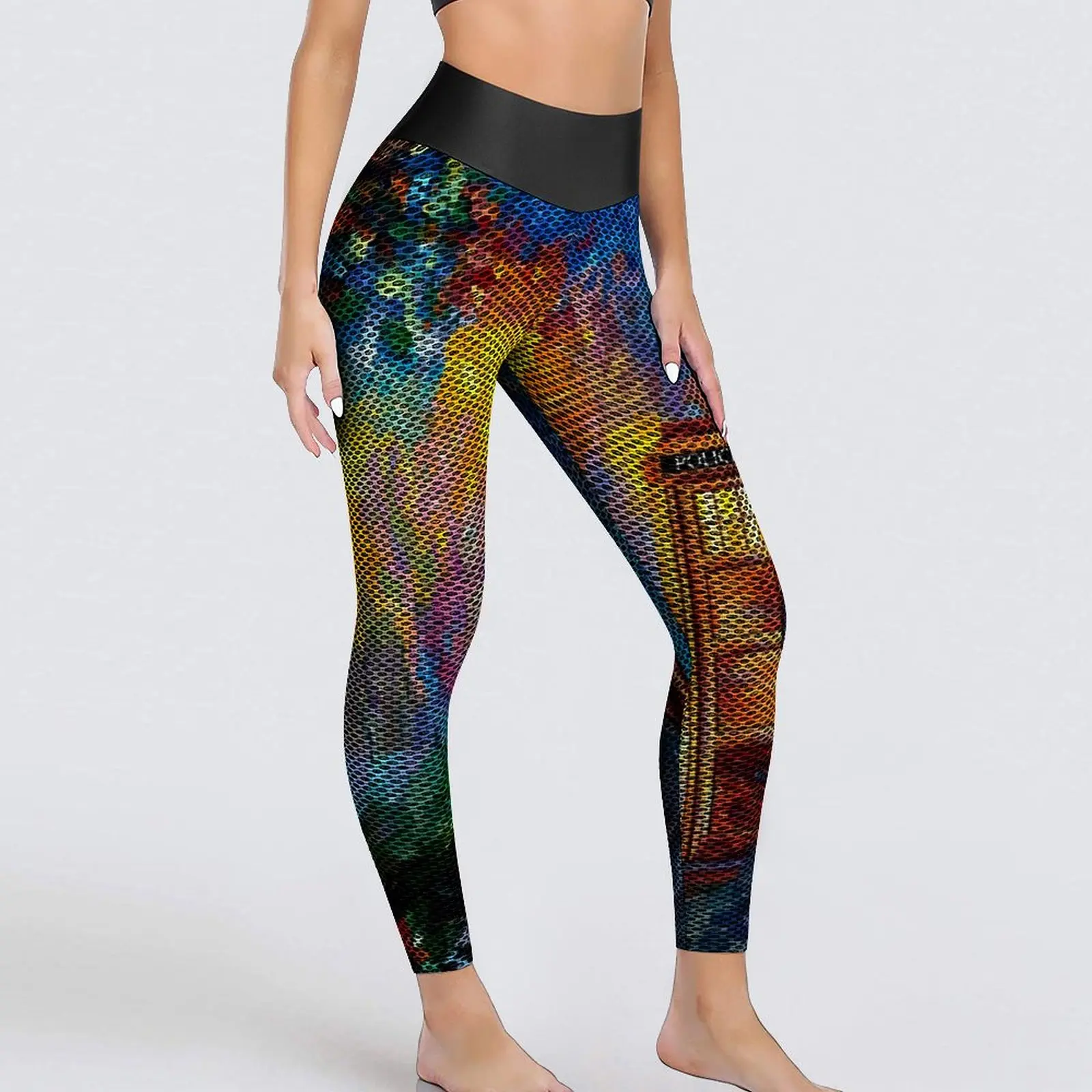 

Van Gogh Yoga Pants Lady Mysterious Man Rainbow Place Leggings Sexy Yoga Sports Tights Seamless Graphic Fitness Running Leggins