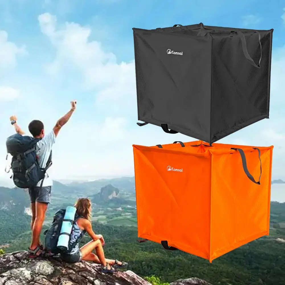 

Rope Storage Box Foldable Multi-purpose Portable Cube Rock Climbing Throw Line Box for Outdoor Tools Camping Hiking