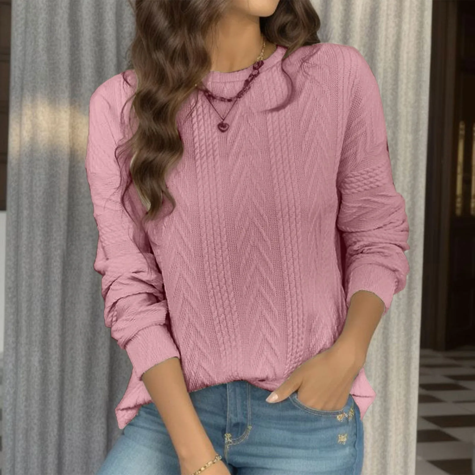 

2023 Spring Casual Sweater Long Sleeve Autumn Knitted Undershirt Women Winter Slim White Pull Knitwear Pullover Sweaters