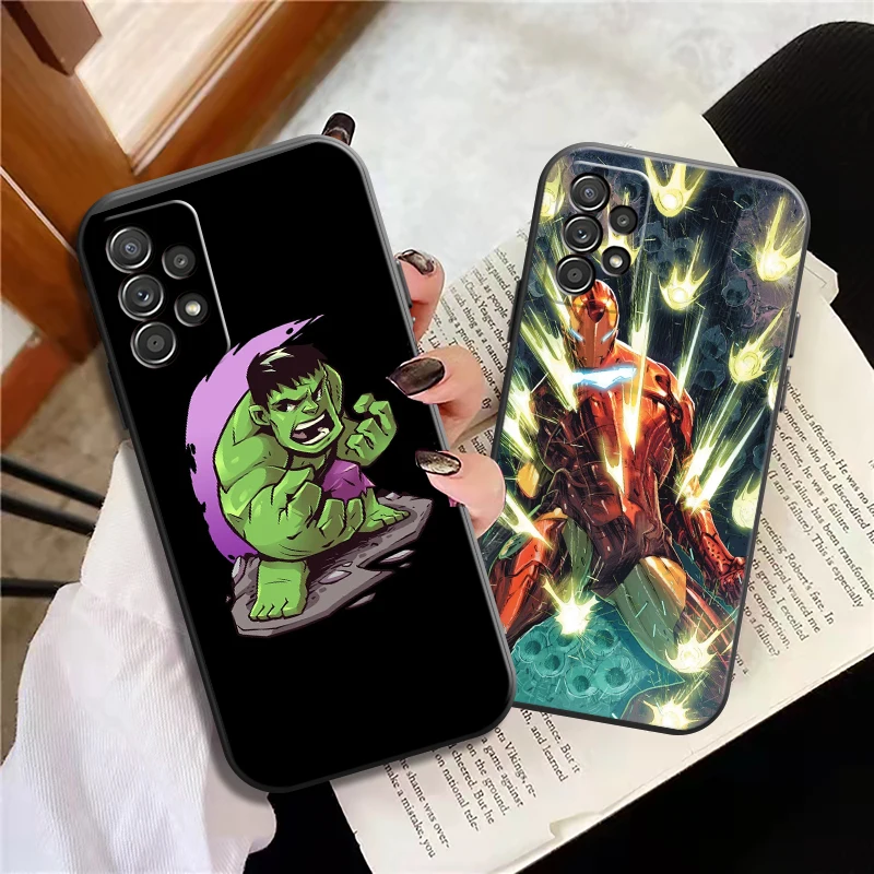 

Marvel Spiderman Iron Man Funda Back Cover Coque Soft TPU Carcasa