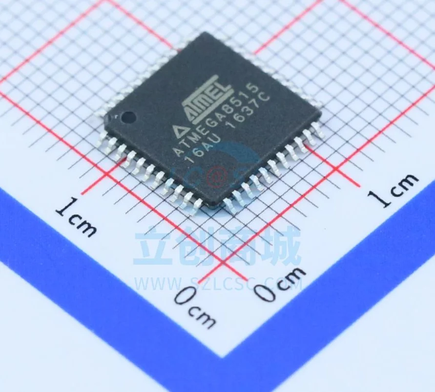 100% New Original ATMEGA8515-16AU Package TQFP-44 New Original Genuine Processor/microcontroller IC Chip