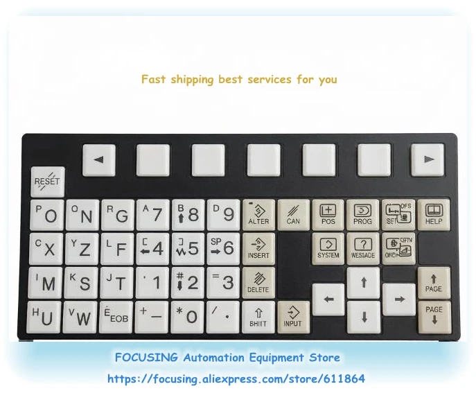 Фото A98L-0005-0588 # Клавиатура T Keypad A98L-0005-0588 # Новая панель управления M CNC System A02B-0309-K711 №3