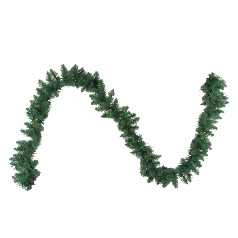 

Newberry Pine Battery Operated 9 ft. Pre Lit Christmas Garland