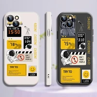 fashion astronaut phone case for case iphone 11 pro max 11 x xr xs 8 plus se 2020 12 6 6s 13 max pro mini 7 7p 3dgm smart taser