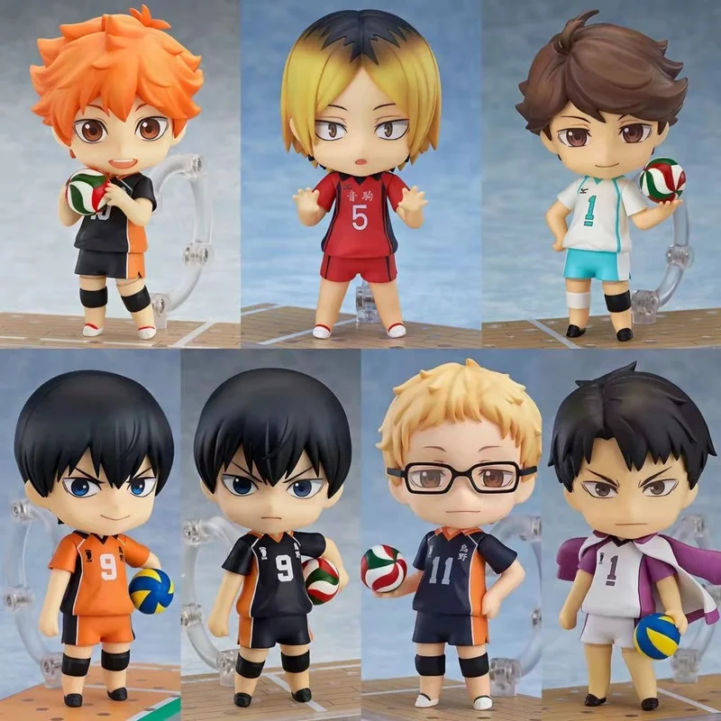 

Anime Figure Haikyuu!! Oikawa Tooru Figurine Shoyo Hinata Action Figure Tobio Kageyama Kenma Kozume Ushijima Wakatoshi Model Toy