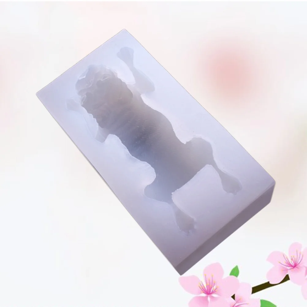 

Silicone Dog Molds Treat Shar Fondant Craft Resin Animal 3D Ice Mousse Pug Cream Baking Casting Soap