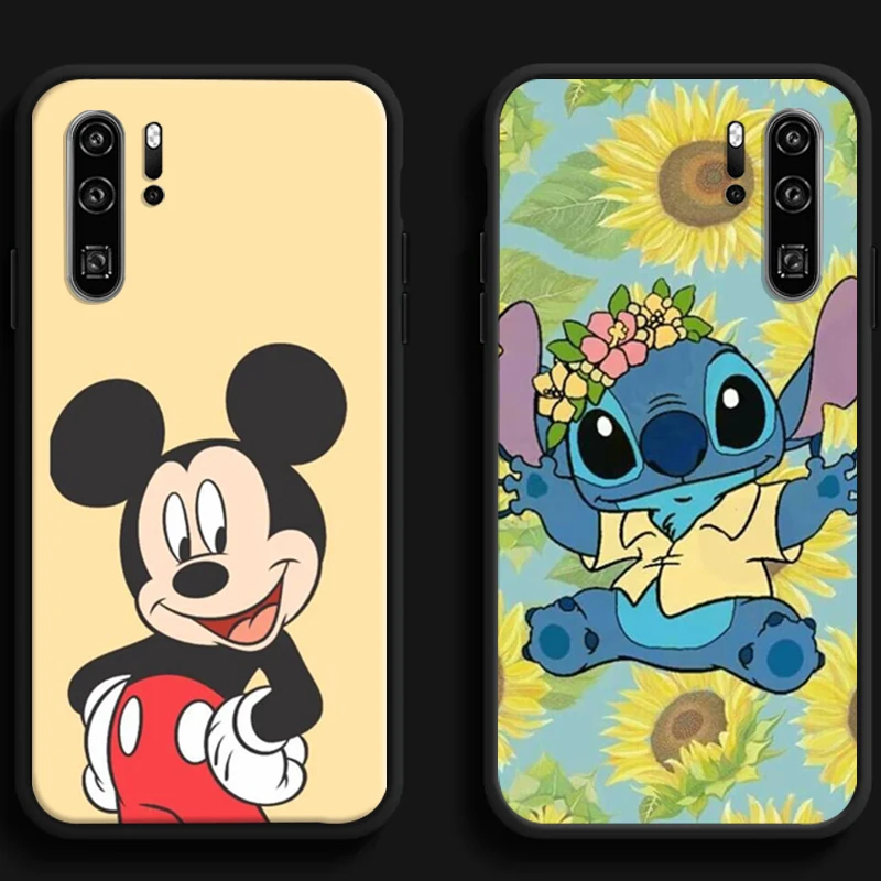 

Disney Stitch MIQI Phone Cases For Huawei Honor Y6 Y7 2019 Y9 2018 Y9 Prime 2019 Y9 2019 Y9A Cases Back Cover Coque