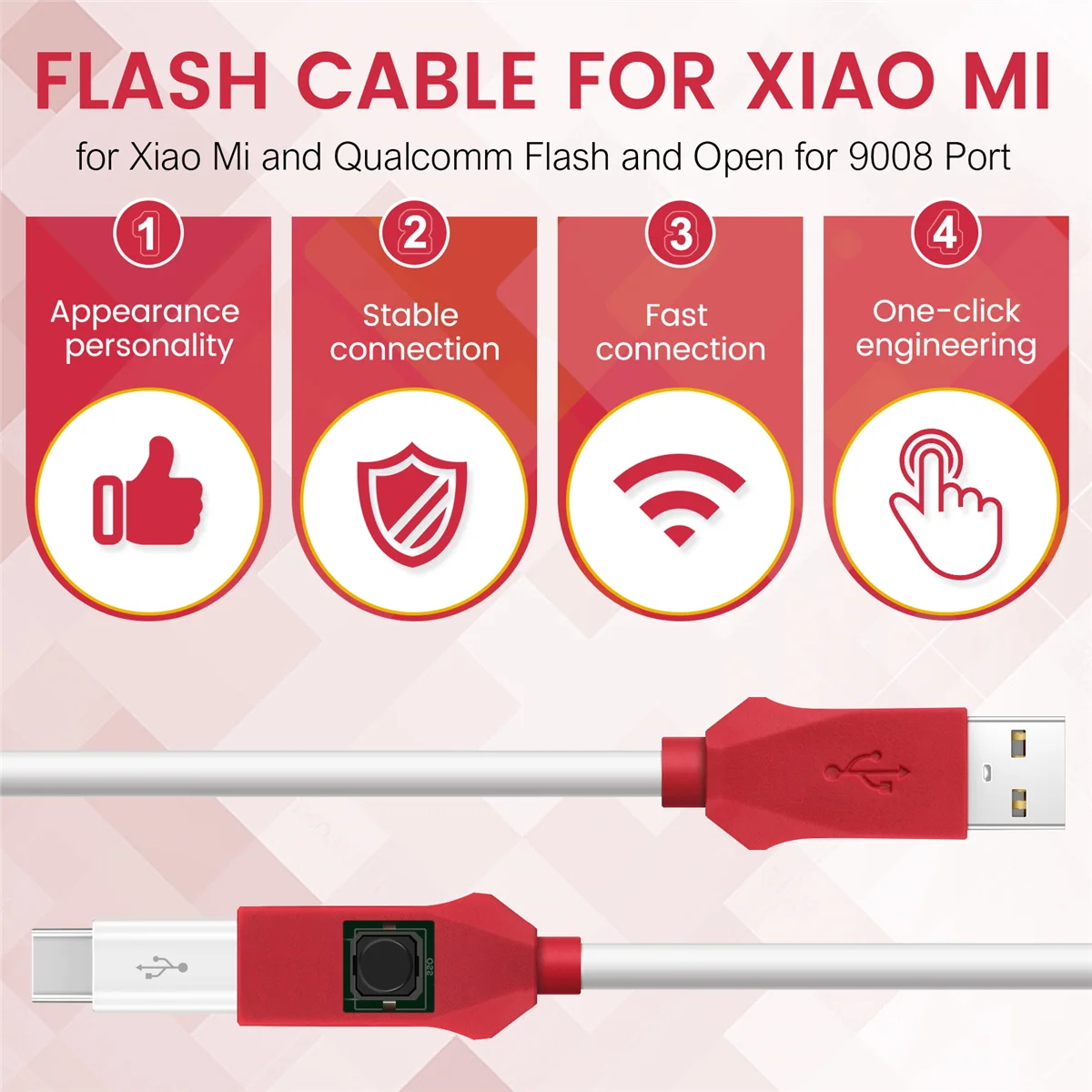 MIRACLE CABLE для флэш-памяти Qualcomm и открытого порта 9008