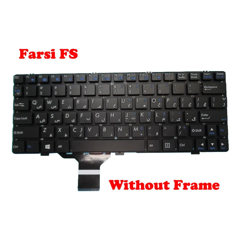 AR BR FS GK клавиатура для CLEVO M1110 MP-08J63A0-430 6-80-M1110-042-1 MP-08J68PA-430 6-80-M1110-335-1 6-79-M110000K-330-B