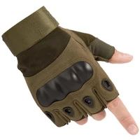 newest outdoor tactical gloves airsoft sport gloves half finger type military men women combat gloves shooting hunting mittens