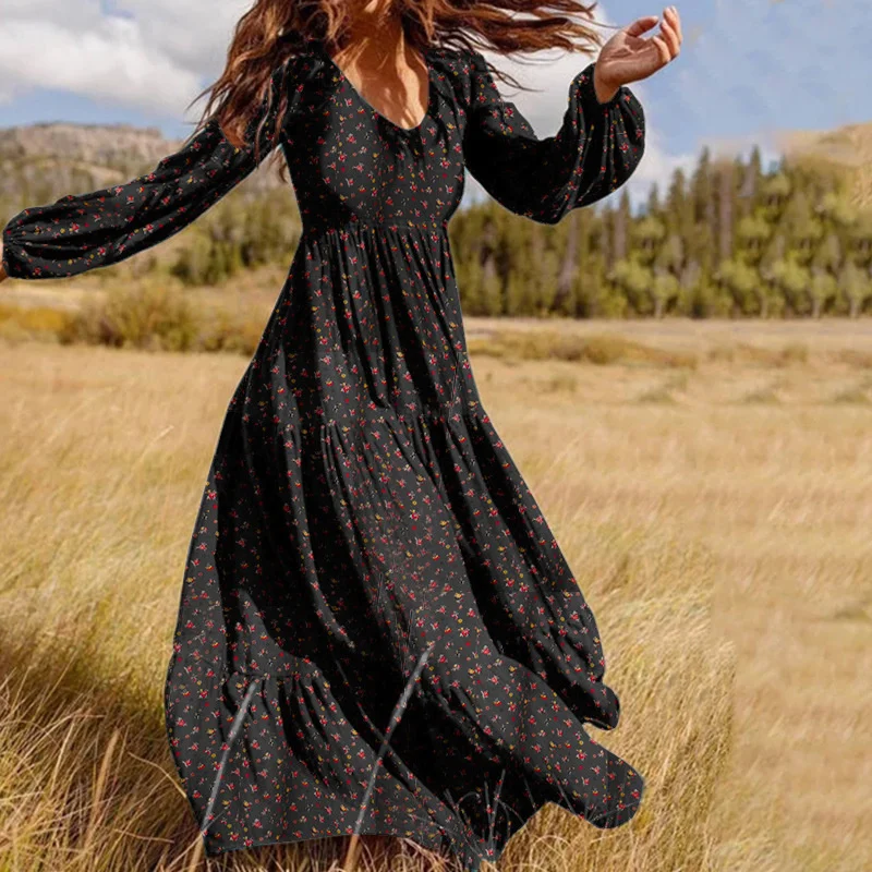 

Hot dress,Summer New Ladies Fashion Dress Temperament Simple and Elegant Long Skirt Party Dating Office Long Skirt Solid Col2023