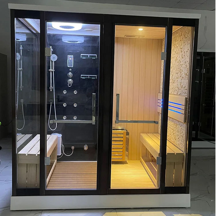 Дальняя инфракрасная сауна на открытом воздухе Jacuzziss Outdoor Showervasca Idromassaggio E Sauna