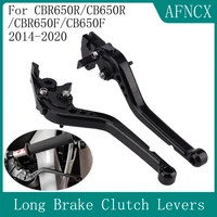 new motorcycle accessories long adjustable brake clutch levers for honda cbr650rcb650r 2019 2020 honda cbr650fcb650f 2014 2020