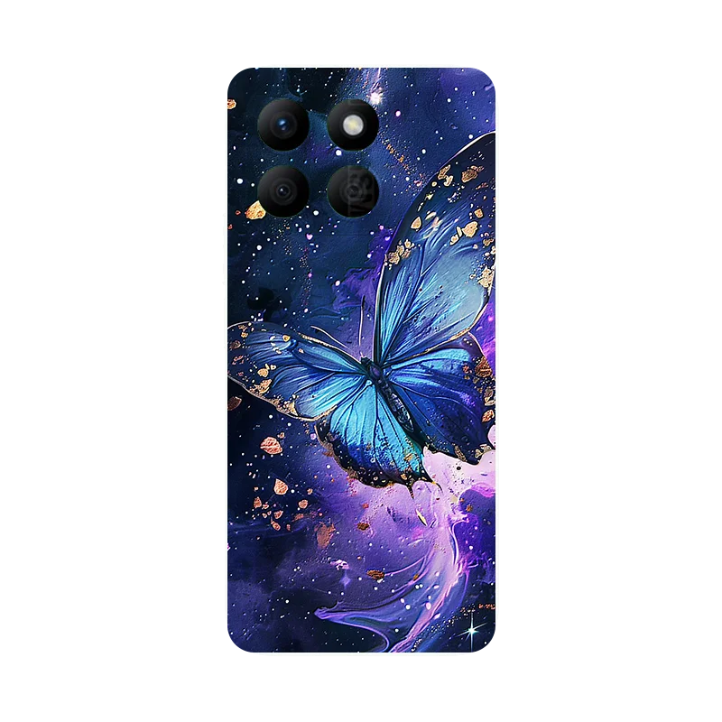 Чехол для Honor X8B телефона X8b Животные леопард панда Мягкая TPU силиконовая защитная