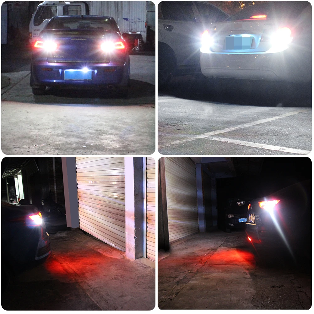 2pcs W16W T15 921 Canbus LED Reverse Light Blub Backup Lamp For BMW E81 E87 E88 E82 E90 E92 E91 E60 F10 F07 E61 F11 1 3 5 Series - купить по