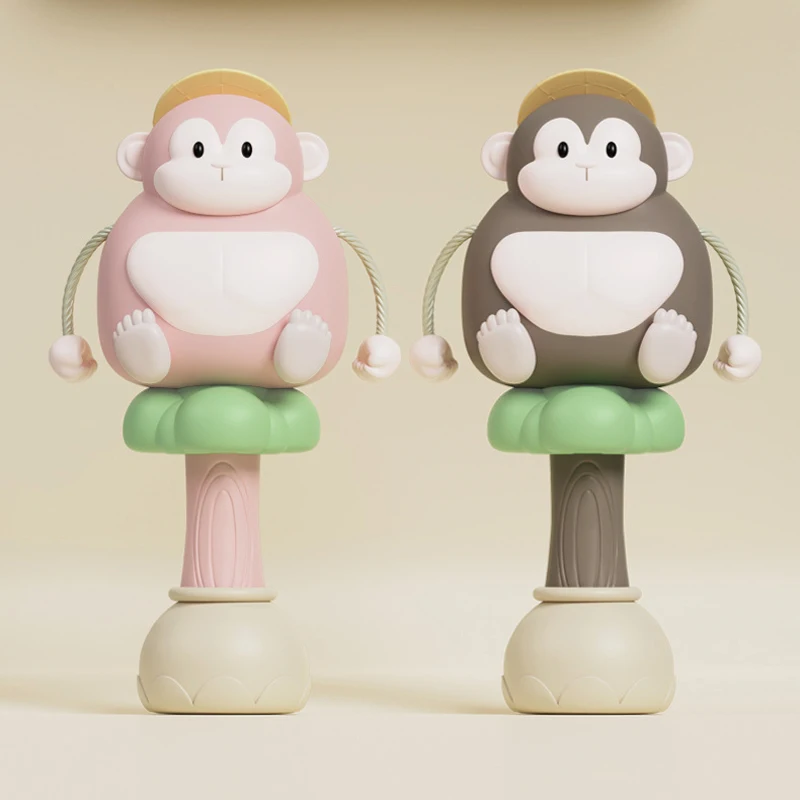 

Baby Rattles Toys 0-12 Mont Cartoon Fun Gorilla Animals Bell Ball Develop Newborn Early Educational Grasping Stuff Hand Chew Toy