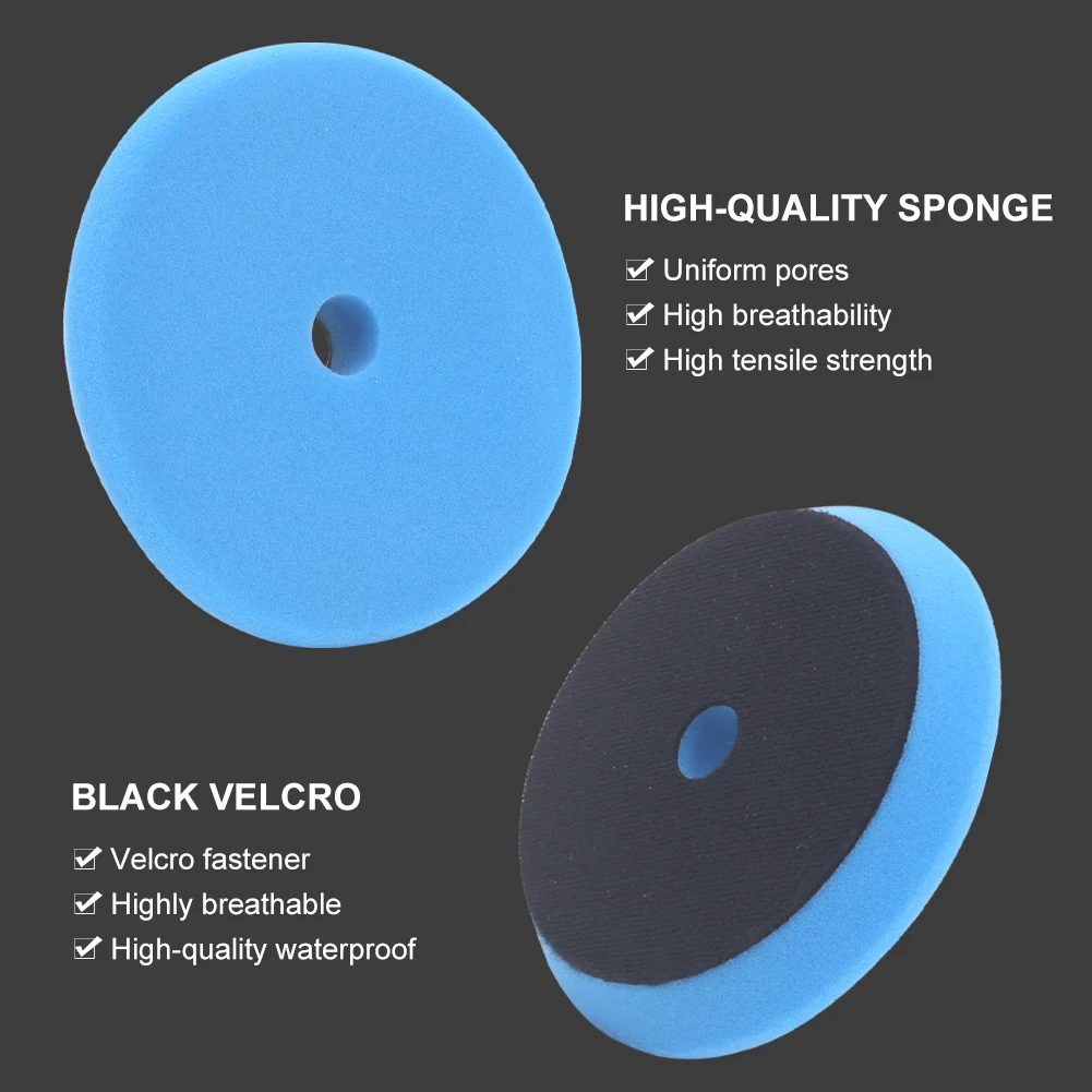 Полировальные полировальные подушечки 6-дюймовая орбитальная буферная