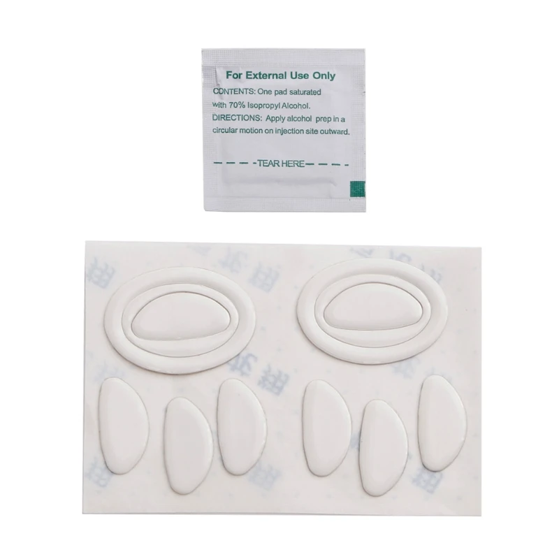 

2Set Rounded Curved Edges Mouse Feet Mouse Skates Pads for ZOWIE EC1-B EC2-B P9JB