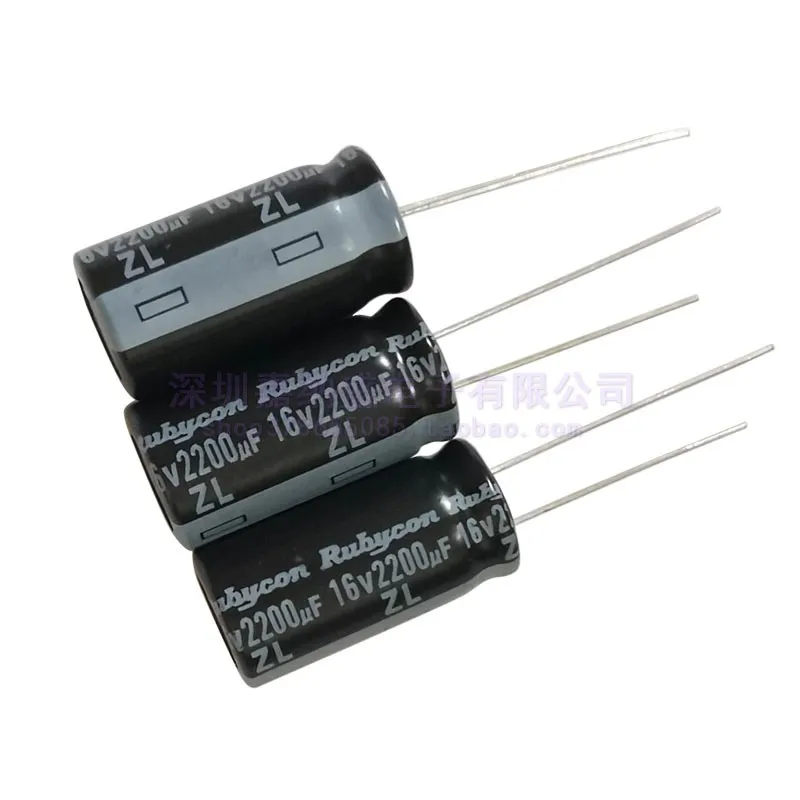 

10pcs/lot Original Japanese Capacitor 16V 2200UF 12.5x25mm ZL High Frequency Low Resistance Electrolytic Capacitor