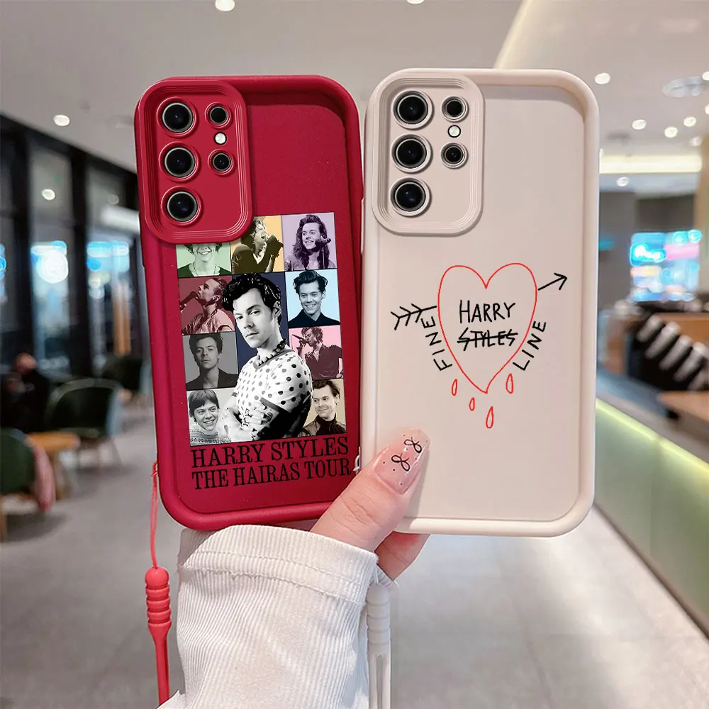 Чехол для телефона Love On Tour Harrys Xiaomi Redmi 9A 9C 10 10C 12 13C K40 K50 Note 11 13 Pro с ремешком на руку