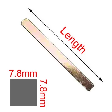 

Стальные комплектующие для дверных замков