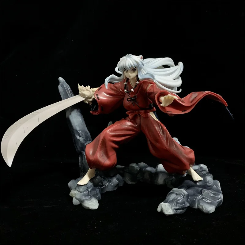 

Anime Inuyasha HM Fighting PVC Action Figure Collectible Model Doll Toy 20cm