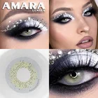 Линзы контактные, серия SIAM, для косплея, цвет серый, 2 1 пары