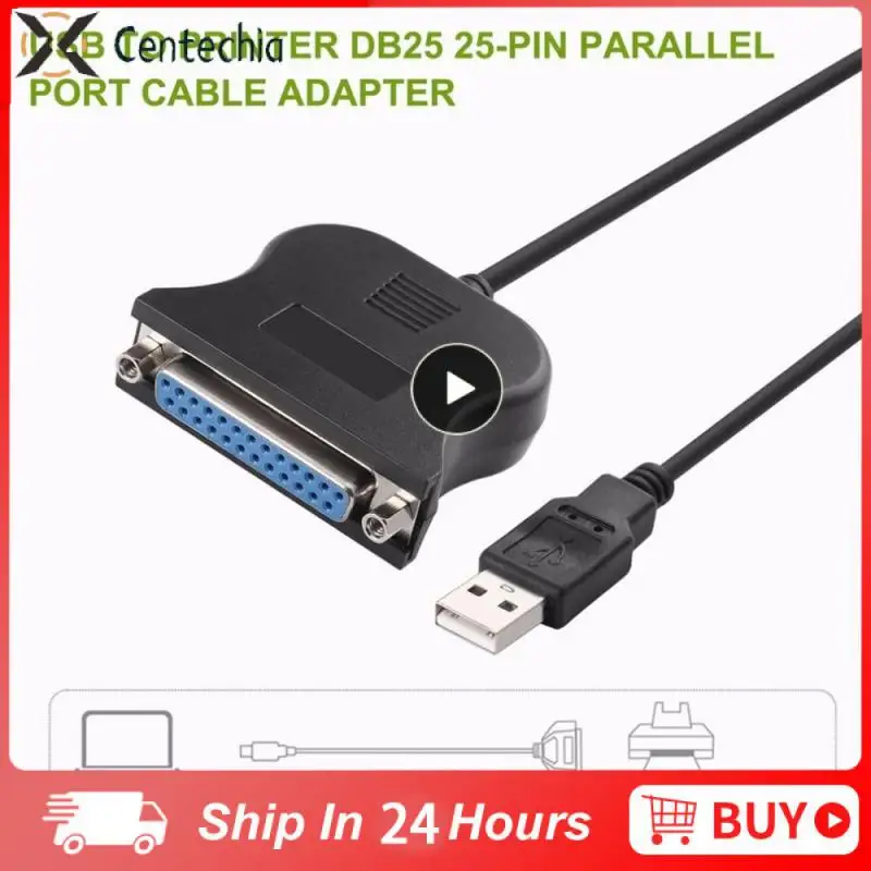 

Fast Transmission Usb Printer Cable Black Printer Cable Strong Compatibility Usb Connector Preservative Printer Parts Anti-rust