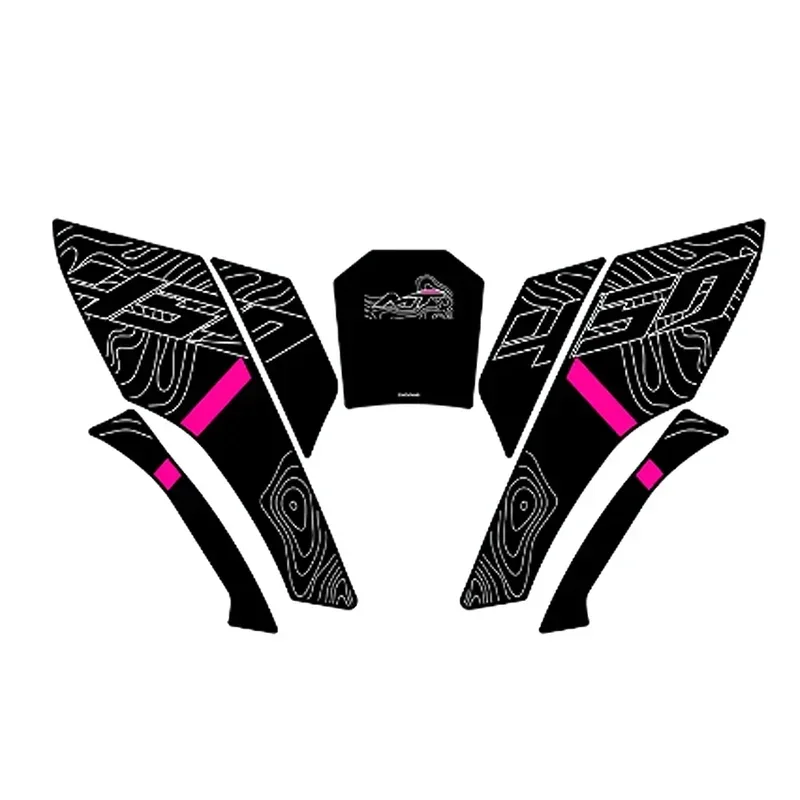 

Для CFMOTO 450MT 450 MT 2024, боковая наклейка на мотоцикл, наклейка на топливный бак, защитная накладка, декоративные наборы, противоскользящие