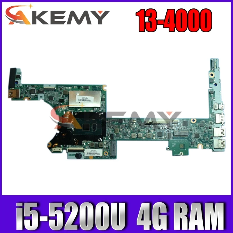 

Материнская плата Akemy DA0Y0DMBAF0 для ноутбука HP X360 G1 13-4003DX 13-4000, 801507-501, процессор i5 5200U, 4 Гб ОЗУ, 100% протестированная работа