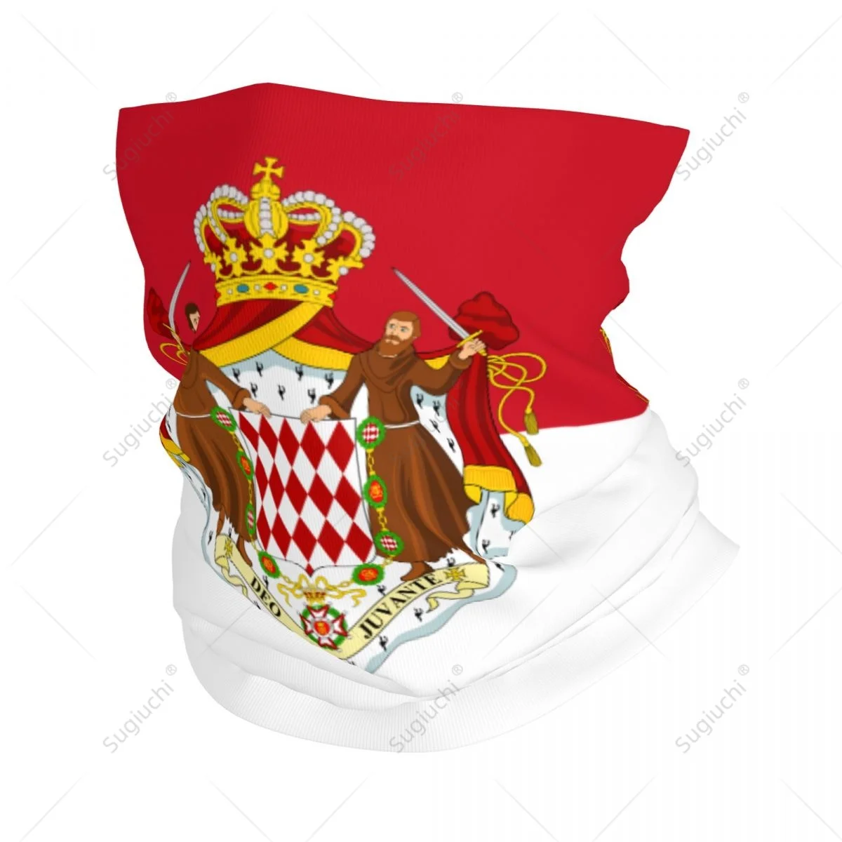 Унисекс шейный платок с флагом Монако шарф маска для лица шарфы обогреватель шеи