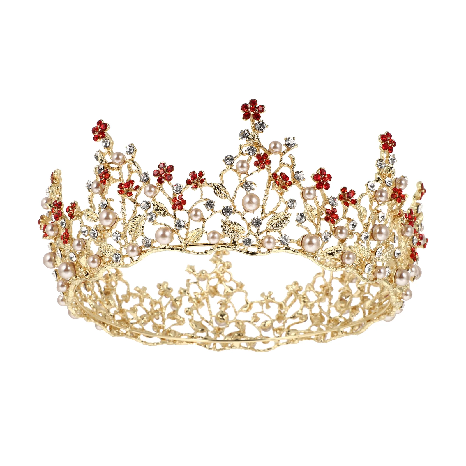 

Vintage Creative Bridal Crown Retro Wedding Dress Accessory Bride Crown