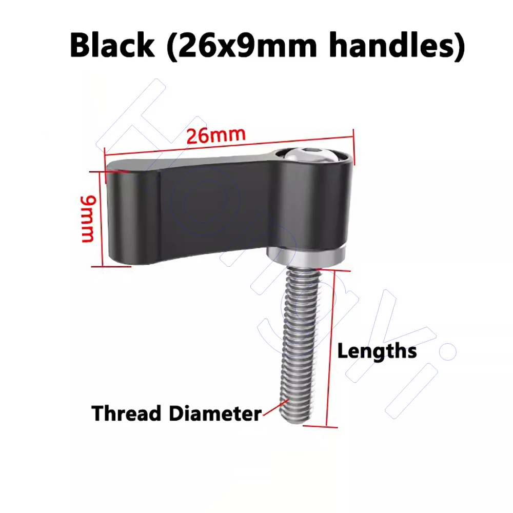 

Винты с накатанной головкой M4 M5 M6 из алюминиевого сплава