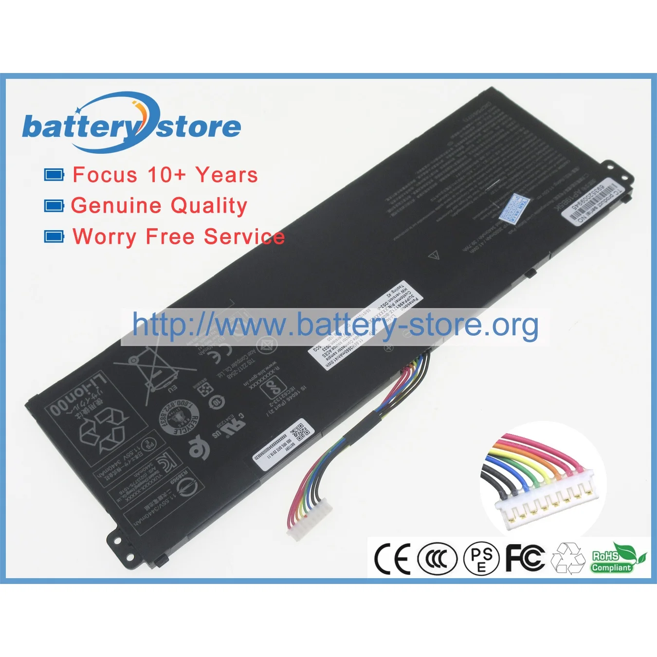 Оригинальная фотовспышка для AP19B5K Chromebook 314 C922 11 55 В 3 ячейки